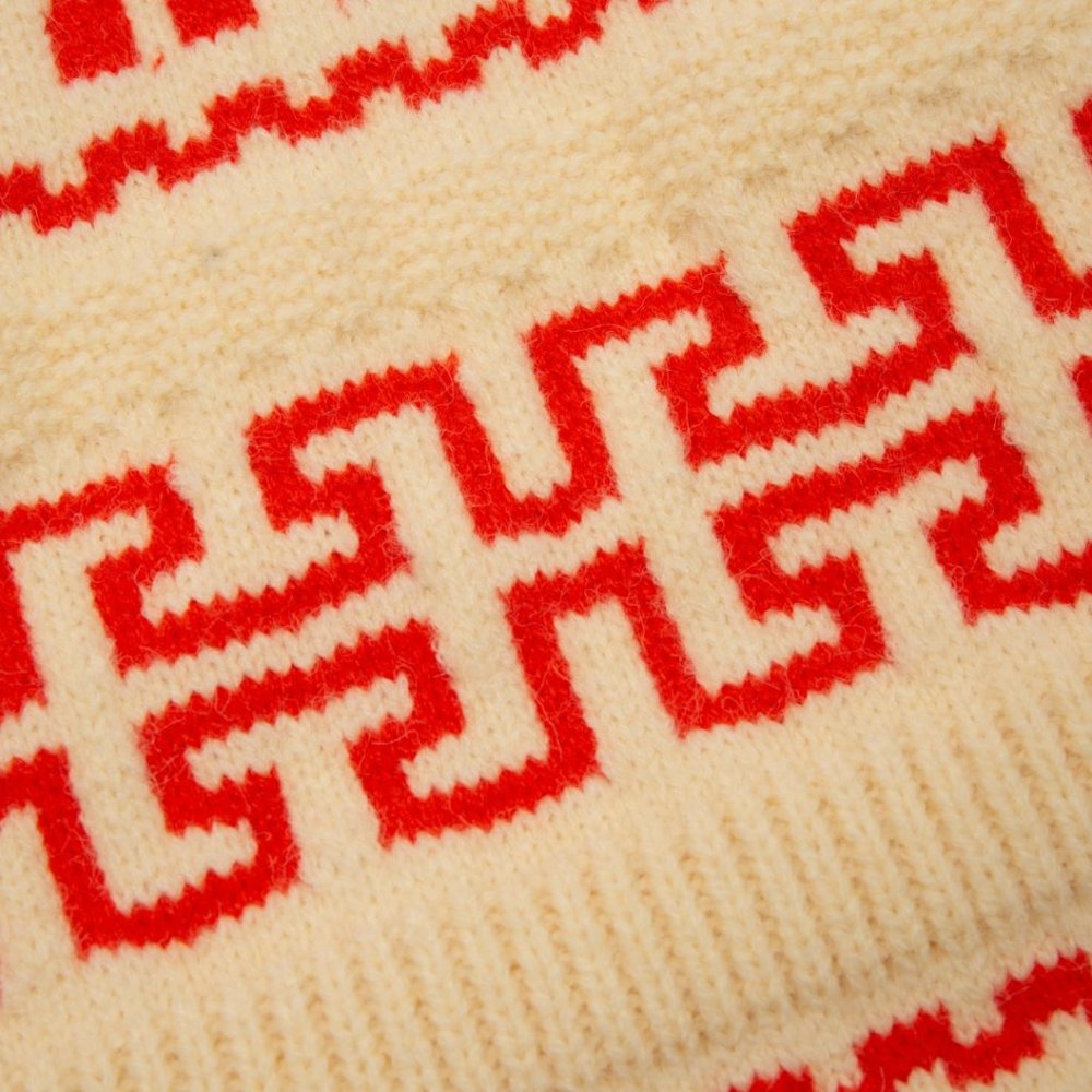 Ganni Summer Organic Wool Jumper | Red - Picture 5 of 9